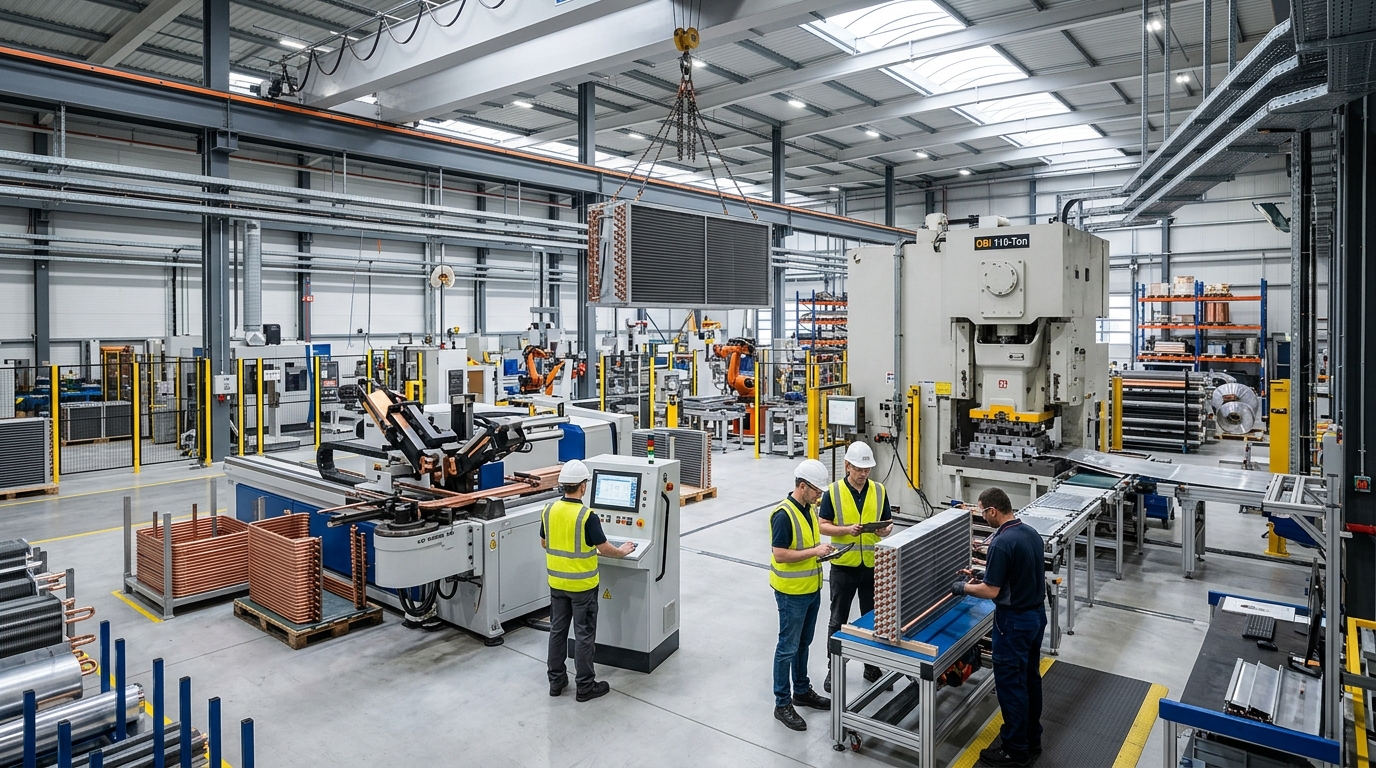Aircon Precision Manufacturing Shop Floor
